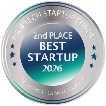 2nd Place Best Startup 2026 — Proptech Startup Forum at The District